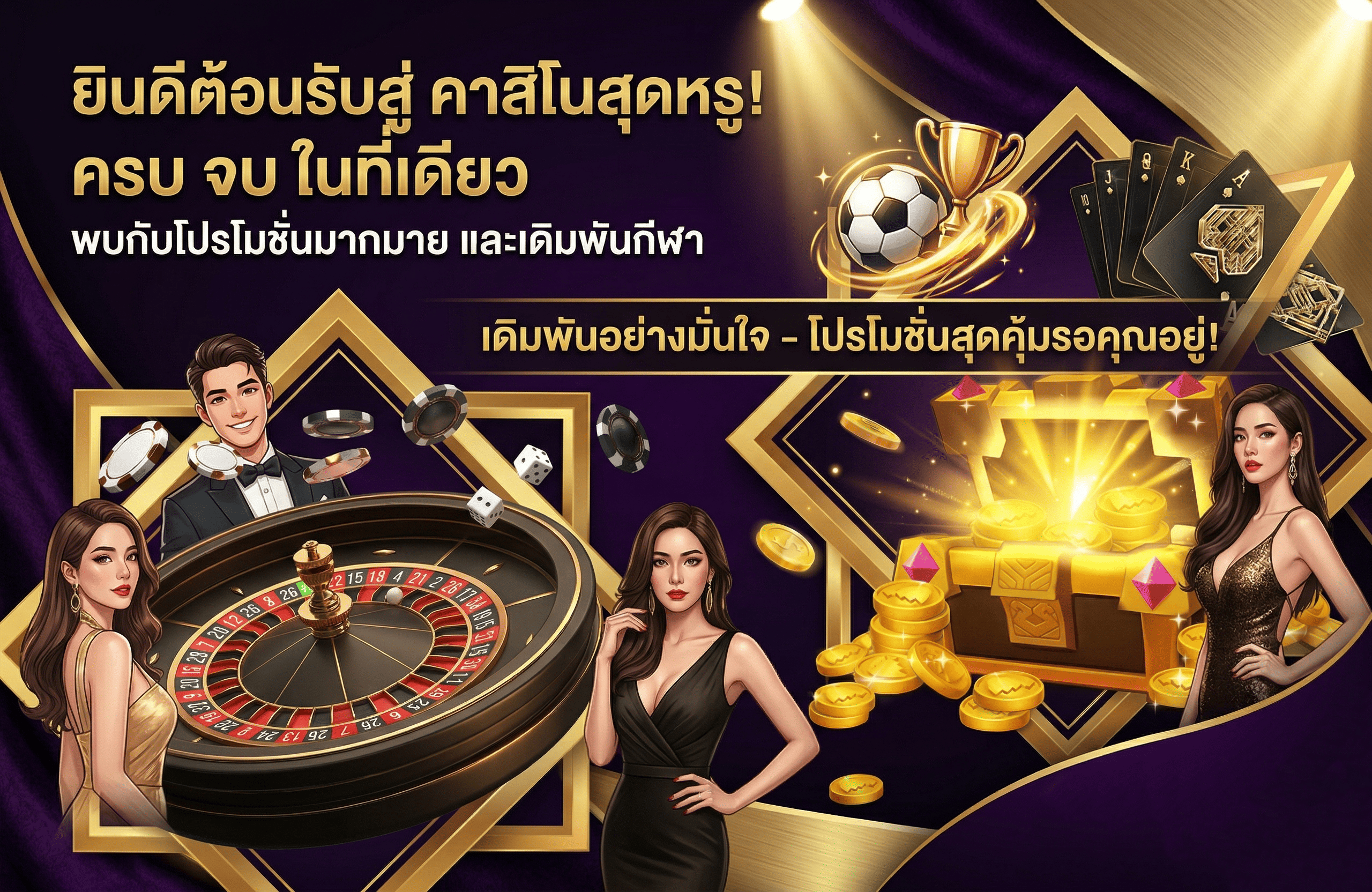 bplay444 คาสิโนออนไลน์ เกมสล็อต รูเล็ต พร้อมโปรโมชันโบนัสแตกง่าย